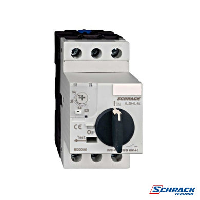 Motor Protection Circuit Breaker BE2, 3-Pole, 0,25-0,4APower & Electrical SuppliesCubico