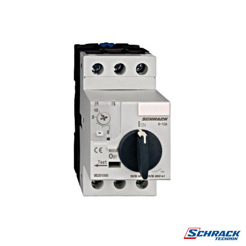 Motor Protection Circuit Breaker BE2, 3-Pole, 6-10APower & Electrical SuppliesCubico