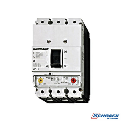 Moulded Case Circuit Breaker Type A, 3-Pole, 25kA, 160A (Size 1)Power & Electrical SuppliesSchrack - Industrial RangeMC116131--