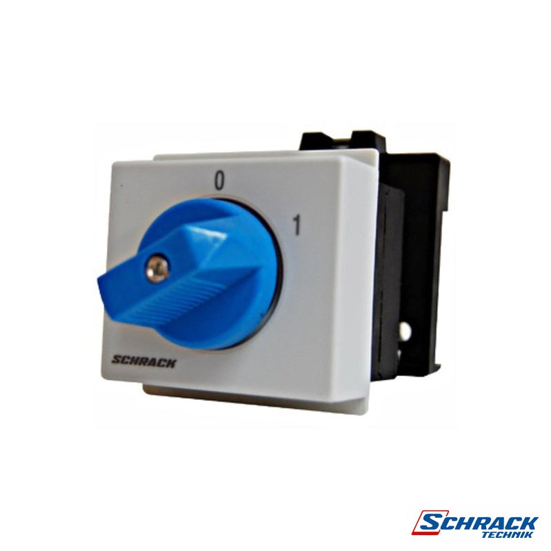 On-Off Switch, Din-rail Mounting, 1 Pole, 20A, 0-1Power & Electrical SuppliesSchrack - Industrial Range