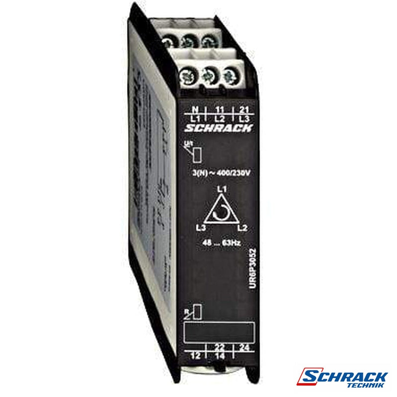 Phase Monitoring Relay, 3-Phase, 2 COPower & Electrical SuppliesSchrack - Industrial Range