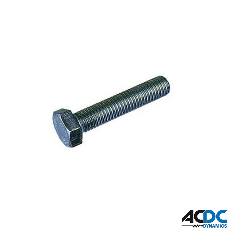 Plated HEX Head Set Screws M12 X 90 /10Power & Electrical SuppliesAC/DCA-SS1290P/10