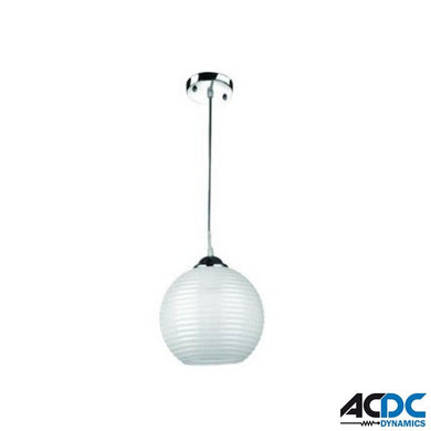 PMMA Pend Light Fitting Clear Prismatic ,E27-Ø250 X 220H,1MPower & Electrical SuppliesAC/DCCDP-001A