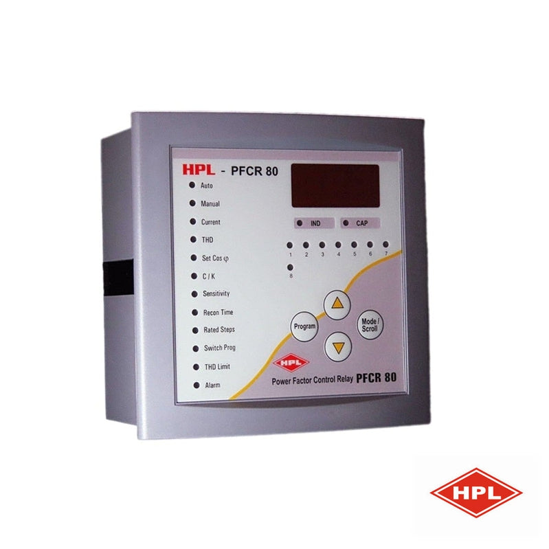 Power Factor Control Relay (HPL) 8 Step 415VAC/50HZPower & Electrical SuppliesHPL
