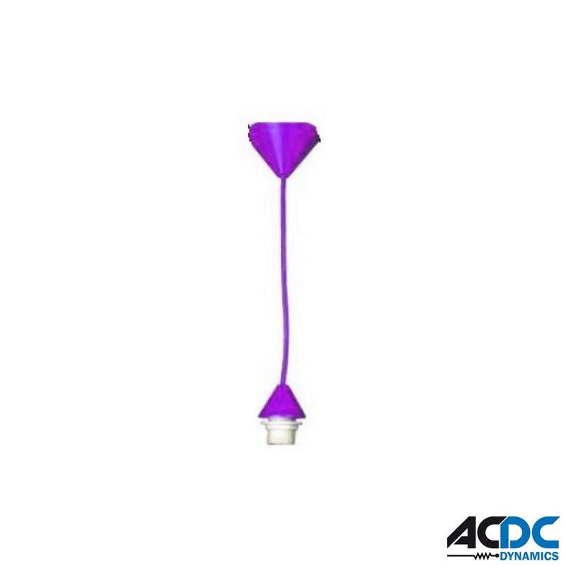 Purple PP Ceiling Rose And Silicone Lamp Cup,Small Type,E27Power & Electrical SuppliesAC/DCMAX-906-P