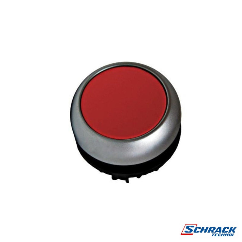 Push-Button flat, Spring-Return, RedPower & Electrical SuppliesSchrack - Industrial Range