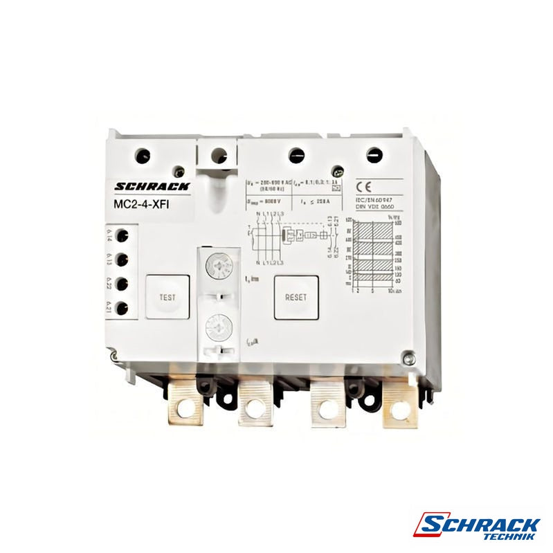 RCD 4-Pole for MC2, 0,3-1A, AC/DC Current sensitivity vers.2Power & Electrical SuppliesSchrack - Industrial RangeMC292346V2