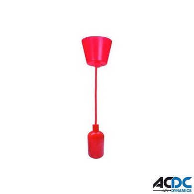 Red PP Ceiling Rose And Silicone Lamp Cup,Large Type,E27Power & Electrical SuppliesAC/DCMAX-922-R