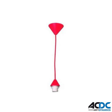 Red PP Ceiling Rose And Silicone Lamp Cup,Small Type,E27Power & Electrical SuppliesAC/DCMAX-906-R
