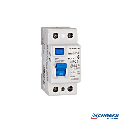 Residual Current Circuit Breaker 10kA, 40A, 2-Pole, 30mAPower & Electrical SuppliesSchrack - Commercial RangeAR004203--