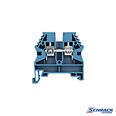Screw Terminal 4 mm², type AVK 4 BluePower & Electrical SuppliesSchrack