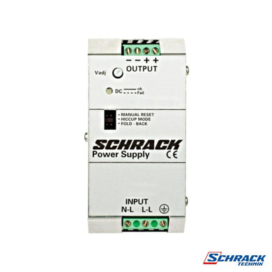 Single-Phase Power Supply Pulsing 230VAC/12VDC, 50A at 50°CPower & Electrical SuppliesSchrack