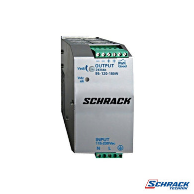 Single-Phase Power Supply Pulsing 230VAC/24VDC, 4,5A at 50°CPower & Electrical SuppliesSchrack