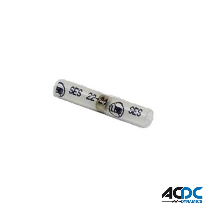 Solder Butt Connector Clear 0.8-2mm Pack of 10Power & Electrical SuppliesAC/DCA-ELF5-20/10