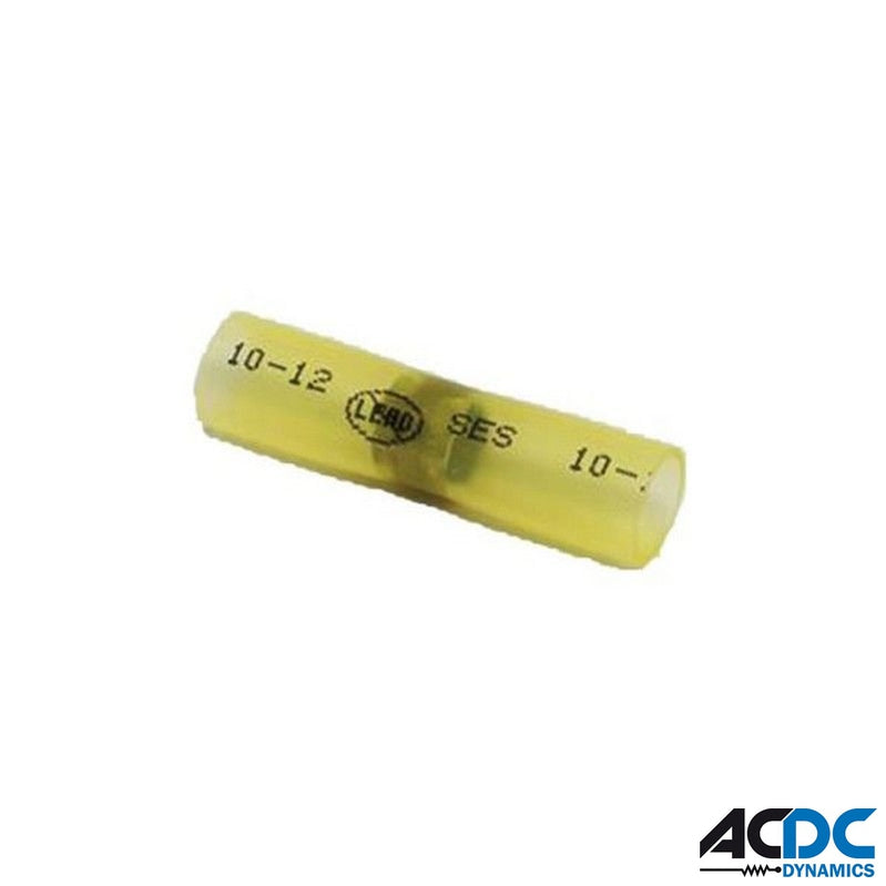 Solder Butt Connector Yellow 5-8mm Pack of 5Power & Electrical SuppliesAC/DCA-ELF5-10/5