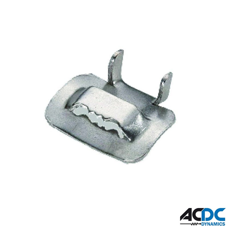 SS304 Buckles JAW Type 19mm Wide/Box of 100Power & Electrical SuppliesAC/DCA-RCU19FJ