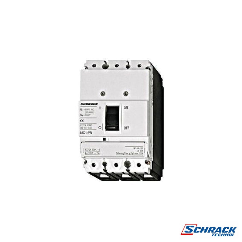 Switch Disconnector, 3-Pole, 100APower & Electrical SuppliesSchrack - Industrial RangeMC110034--