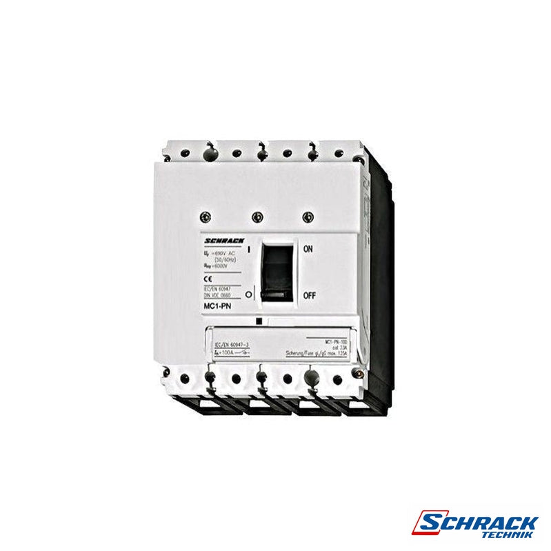Switch Disconnector, 4-Pole, 100APower & Electrical SuppliesSchrack - Industrial RangeMC110044--