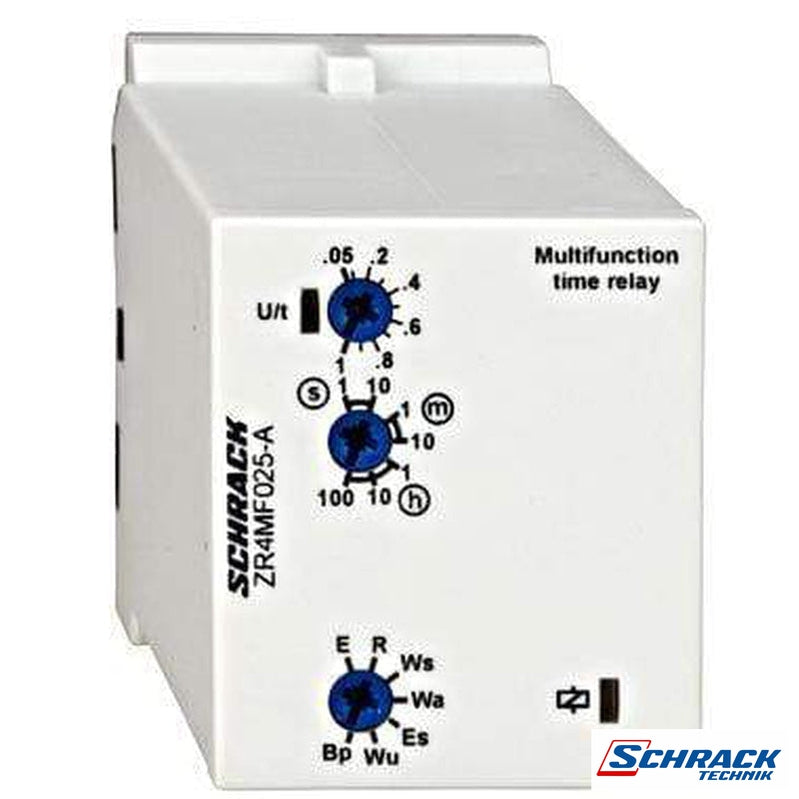 Timer Multifunction 12-240V AC/DC, 2CO, 8A, Plug-versionPower & Electrical SuppliesSchrack