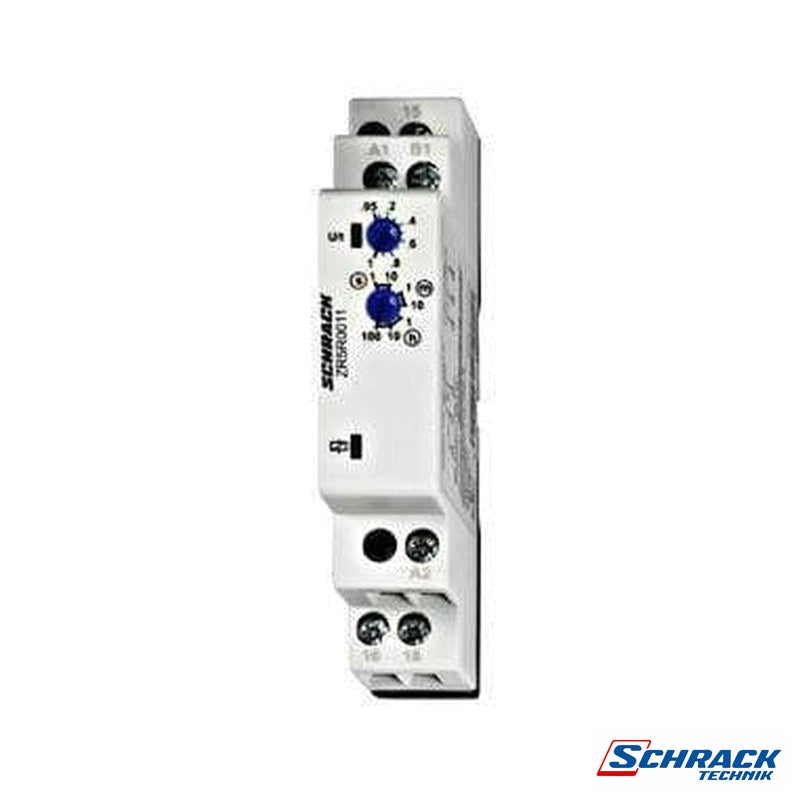Timer Single function Off-Delay 24-240V AC/DC, 1CO, 8A/250VPower & Electrical SuppliesSchrack