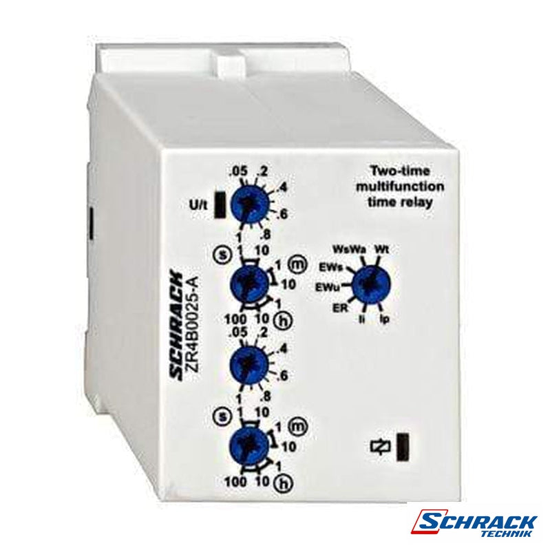 Two-Time Multifunction 12-240VAC/DC,2CO,8A,250V,Plug-versionPower & Electrical SuppliesSchrack