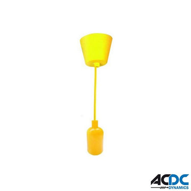 Yellow PP Ceiling Rose And Silicone Lamp CupLarge Type,E27Power & Electrical SuppliesAC/DCMAX-922-Y